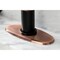 Kingston Brass KSD282KLAC Single-Handle Bathroom Faucet with Push Pop-Up, Matte Black/Antique Copper KSD282KLAC - alternate 2
